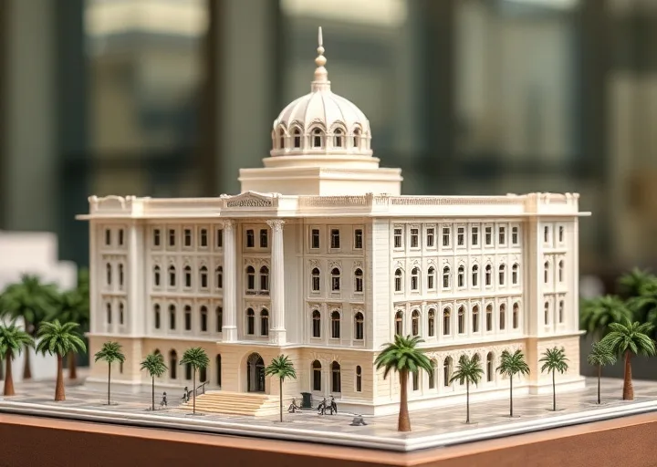 Maquette Architecturale - Projet Ministériel